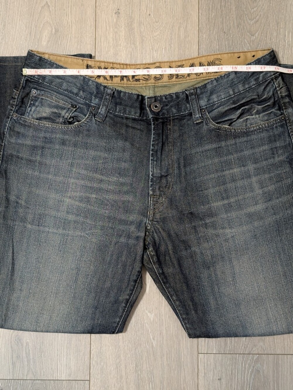 Bundle Of 2 Men's Express Jeans•Loose Stretch & Slim•Low Rise/Boot Cut•34x30👖👖 - Picture 13 of 15
